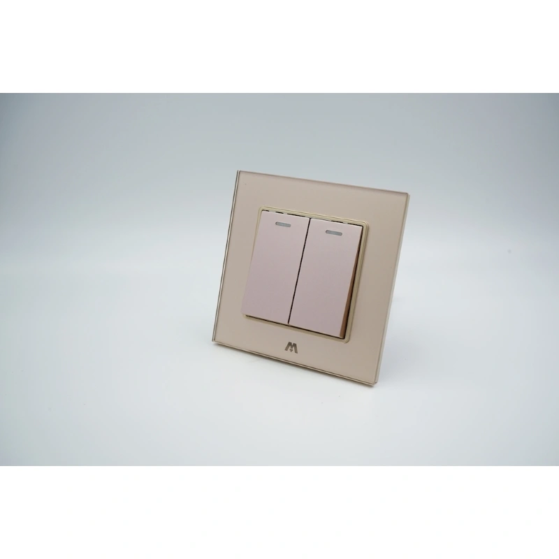 2 Gang switch|Glass switch|Crystal switch|Quality switch