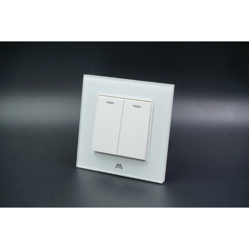 2 Gang switch|Glass switch|Crystal switch|Quality switch