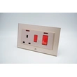 TOUGHENED GLASS SERIES - BRITISH STANDARD COOKER CONTROL UNITS