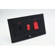 TOUGHENED GLASS SERIES - BRITISH STANDARD COOKER CONTROL UNITS