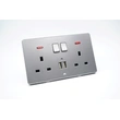 TWIN BS SWITCHED SOCKET IN GOOD PRICE & QUALITY