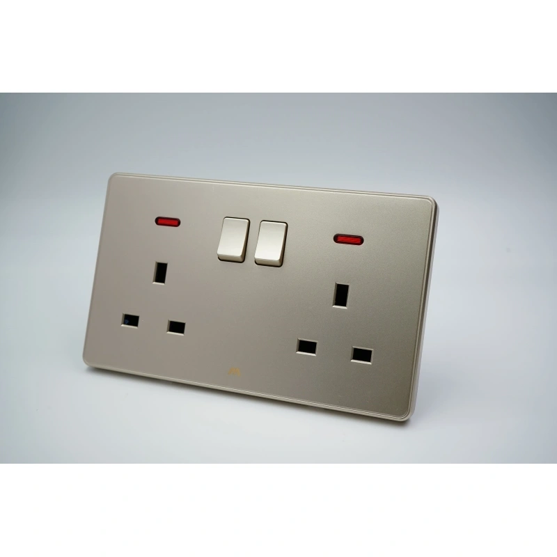 TWIN BS SWITCHED SOCKET IN GOOD PRICE & QUALITY
