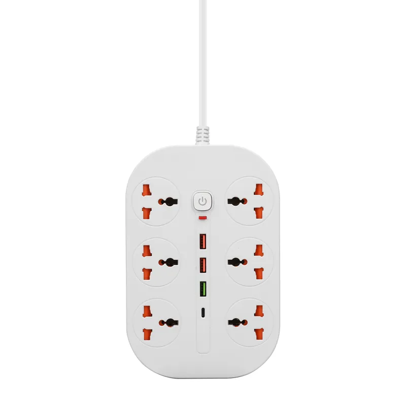 Intelligence Power Strip with QC & PD Charger|M.T Extend Socket