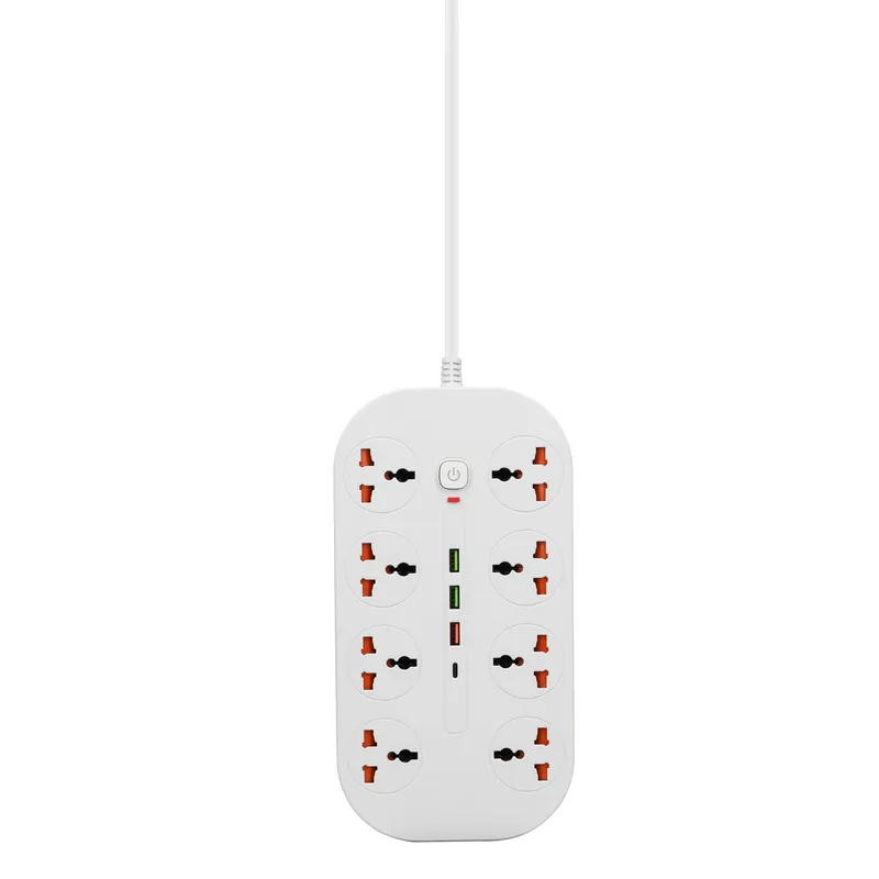 Intelligence Power Strip with QC & PD Charger|M.T Extend Socket