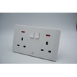 TWIN BS SWITCHED SOCKET IN GOOD PRICE & QUALITY
