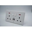 TWIN BS SWITCHED SOCKET IN GOOD PRICE & QUALITY