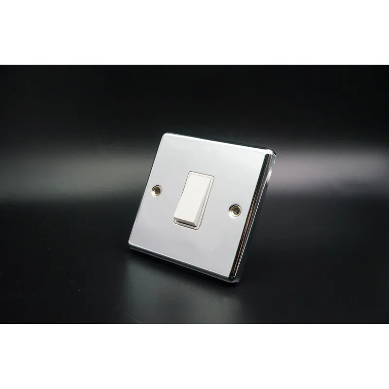 Stainless Steel switch | Classic Old style Socket | Retro Wall Switch