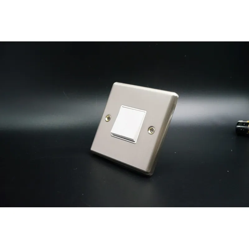 Stainless Steel switch | Classic Old style Socket | Retro Wall Switch
