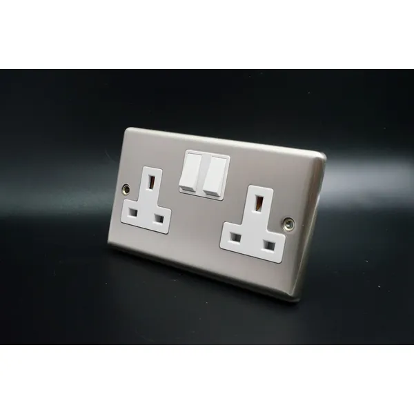 13A Socket | Twin Socket | BS Socket | Stainless steel Socket