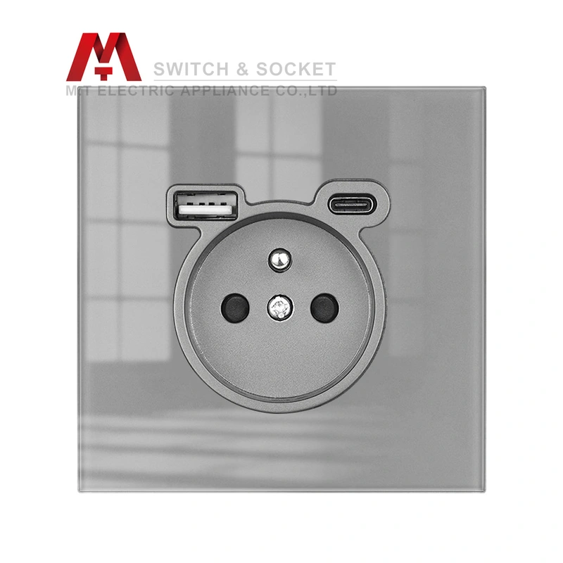 FR Socket. Socket with QC ports. Zigbee switch.