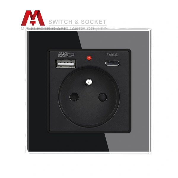 FR Socket. Socket with QC ports. Zigbee switch.