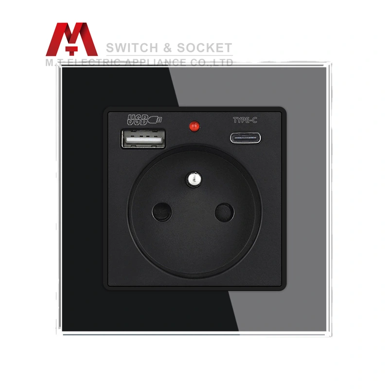 FR Socket. Socket with QC ports. Zigbee switch.