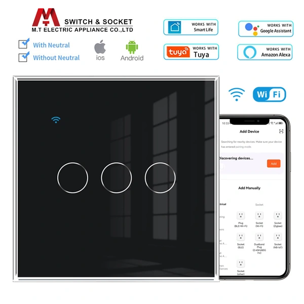 Wifi Switch. Zigbee switch.Smart Switch