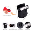 Headlamp 5-LED Hat Light Rotatable Ball Cap Visor Light