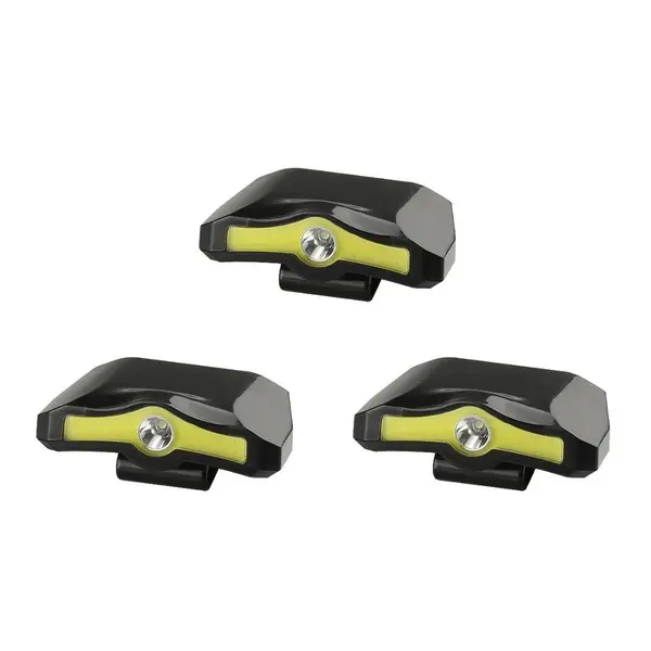  Cap Light Clip Headlamp 2 Modes Rotatable COB Ball Hat Lamp