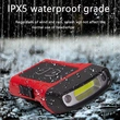 COB LED Cap Light Finger Sensor Hat Headlight Headlamp 