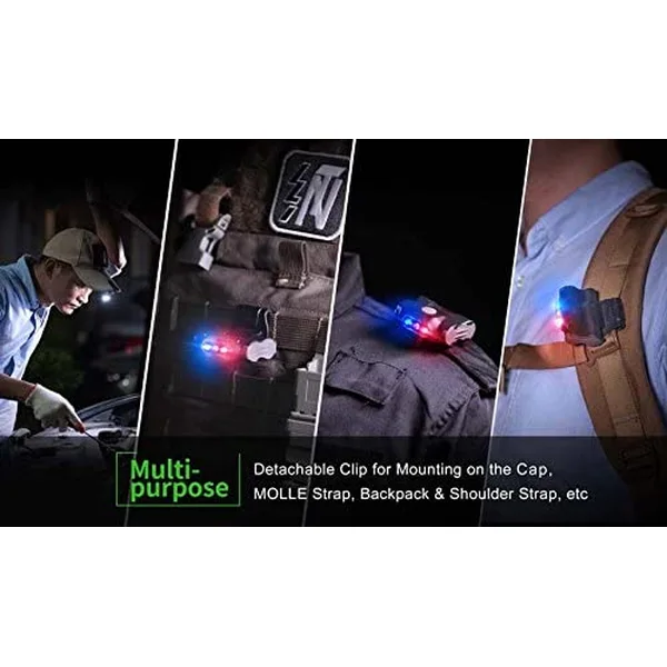 Cap Hat Light LED Headlamp AAA Battery Rotatable