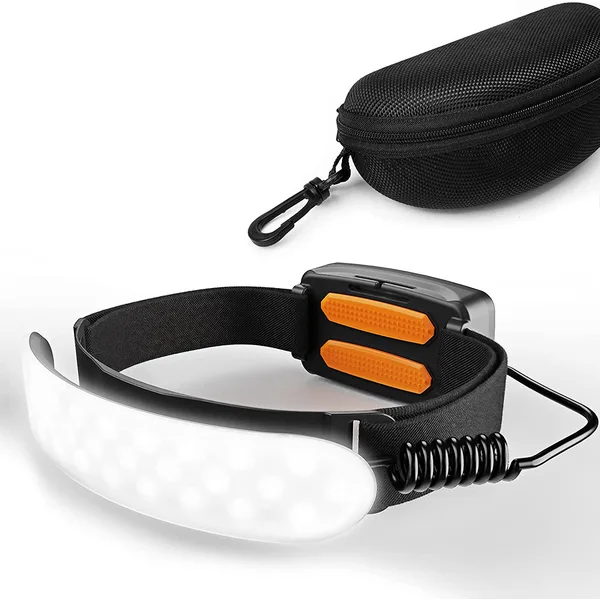 Rechargeable Headlamp 220° Illumination Wide Beam Headlamp