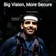 Rechargeable Headlamp 220° Illumination Wide Beam Headlamp