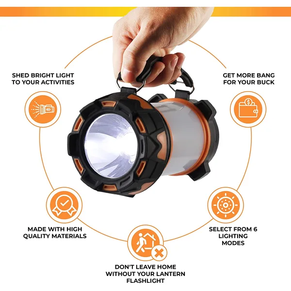 LED Camping Lantern Rechargeable