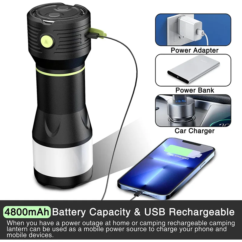 LED Camping Lantern Rechargeable