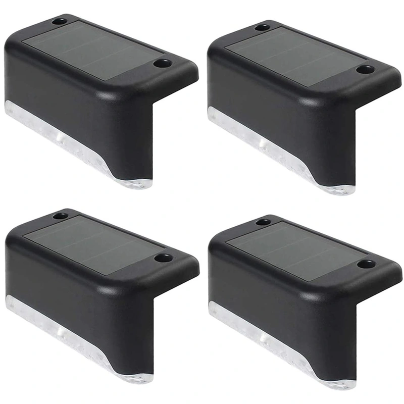 Upgraded waterproof garden solar lights led steps lights