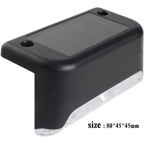 Upgraded waterproof garden solar lights led steps lights
