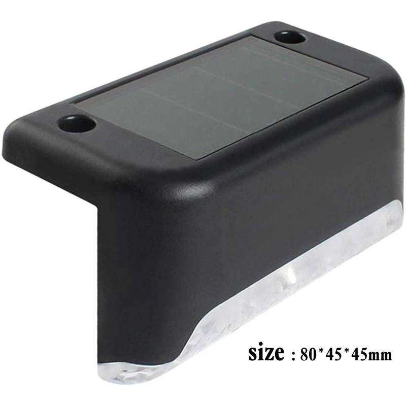 Upgraded waterproof garden solar lights led steps lights