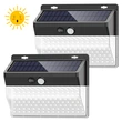206 LED bright outdoor IP65waterproof sensor solar light for garden