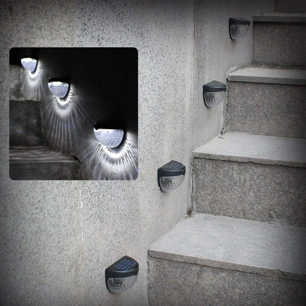 Solar Outdoor wall light Sensor Wall solar led outdoor Fence light