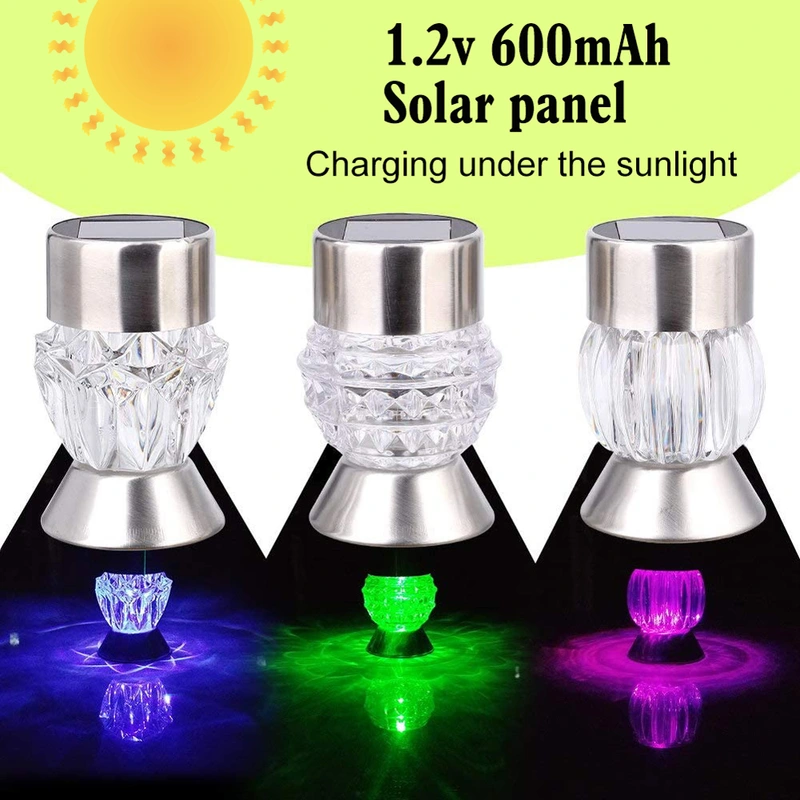 Stainless steel solar decorative garden stake lights waterproof 