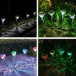 Stainless Steel Diamond-Shape solar garden light 