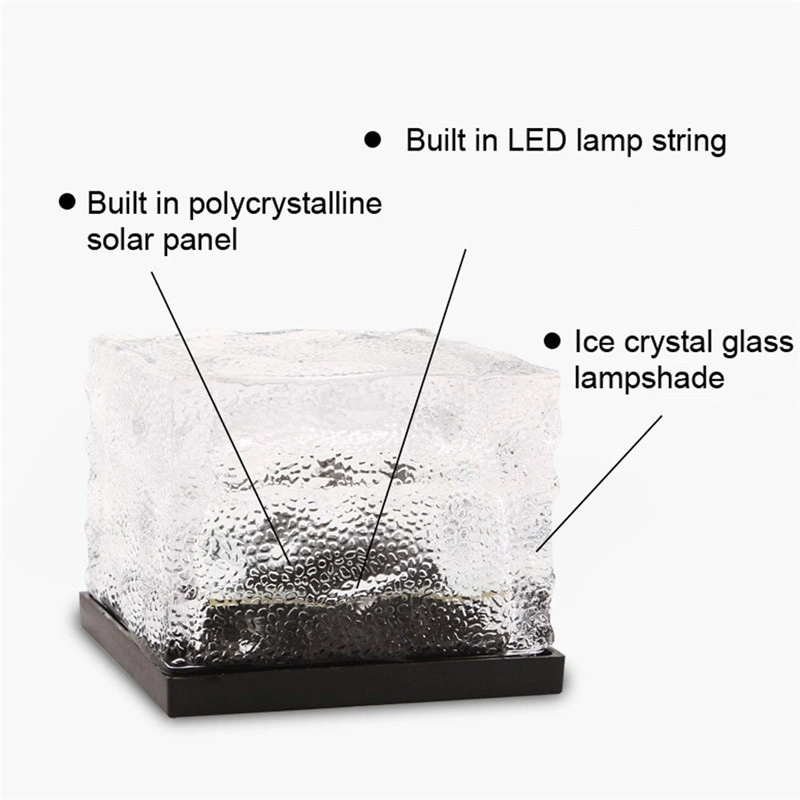 IP67 waterproof  panel brick deck lights ground solar light