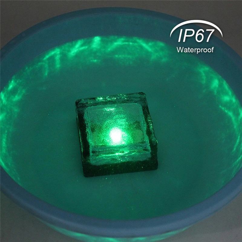 IP67 waterproof  panel brick deck lights ground solar light