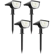 Solar Landscape Spotlights Outdoor Solar Powered Wall Lights