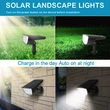 Solar Landscape Spotlights Outdoor Solar Powered Wall Lights