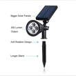 Solar Spot Light for Garden Hot Sale 4LED LED IP65 