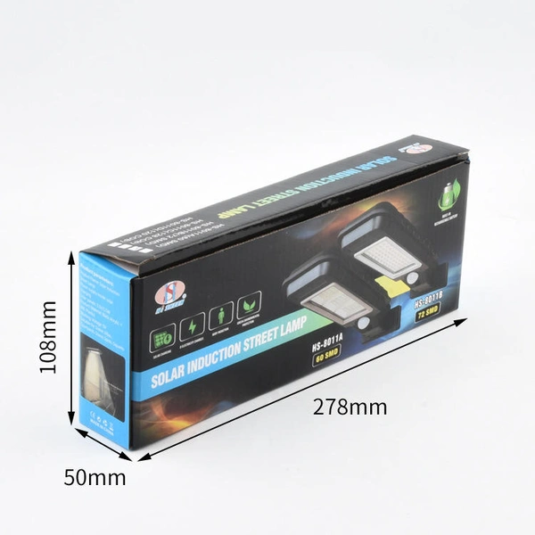 smart solar powered street lights outdoor solar lamp