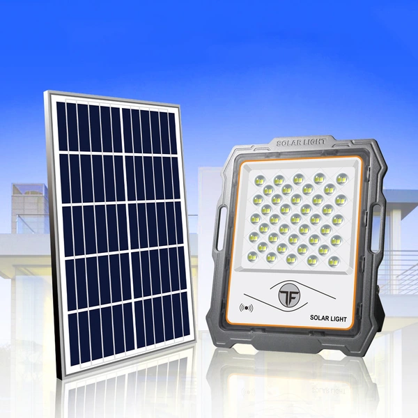 IP67 waterproof led solar flood lights with radar sensor