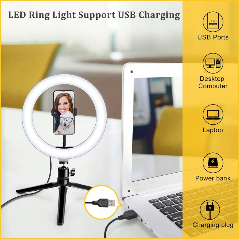 10Inch 3 Modes ring fill light 120 Led light rings 
