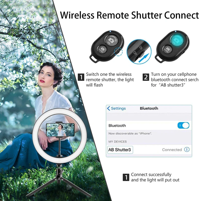 10Inch 3 Modes ring fill light 120 Led light rings 