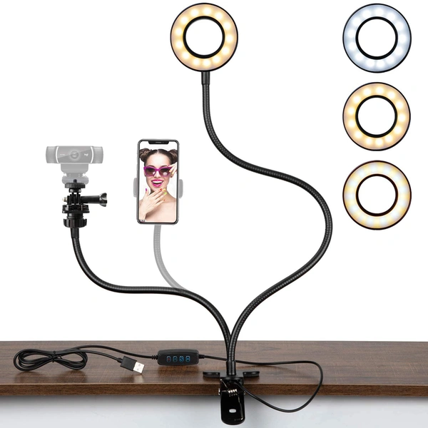 3 Lighting Modes Photography selfie light ring 