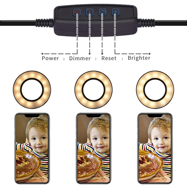 3 Lighting Modes Photography selfie light ring 