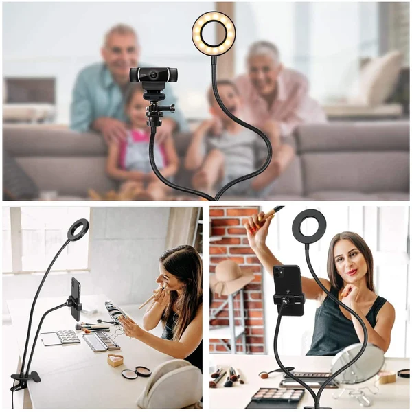 3 Lighting Modes Photography selfie light ring 