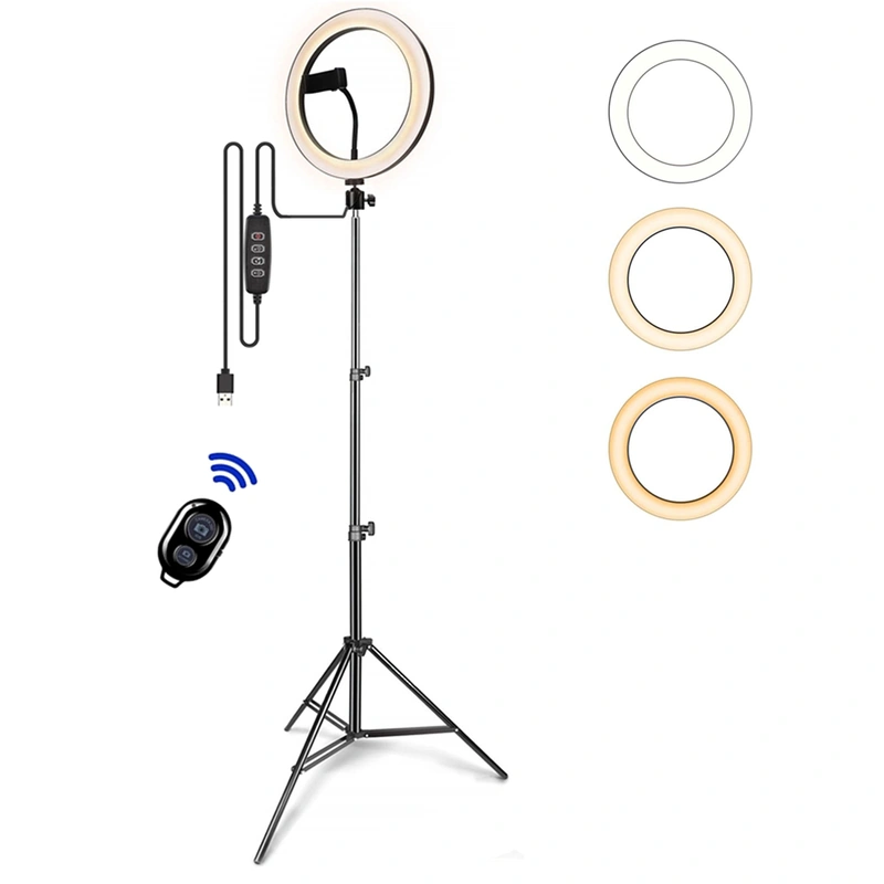 10 inch LED make up ring fill light dimmable led selfie ring light 