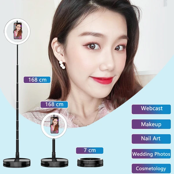 10 inch LED Ring Light for Makeup Photography Video