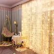 USB Copper Wire Curtain Light LED Christmas Day String Light 