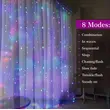 USB Copper Wire Curtain Light LED Christmas Day String Light 