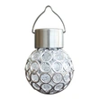 Solar Light Ball Hanging Stainless Steel for Garden