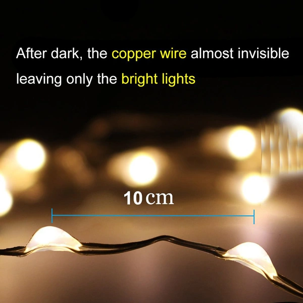 led solar Christmas tree lights Holiday Lighting String Lights